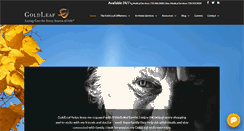 Desktop Screenshot of goldleafcare.com
